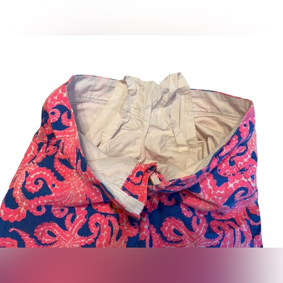 Lilly Pulitzer Nicki Skort - “Blue Mocean” Octopus Print - Size 4 - Picture 7 of 9